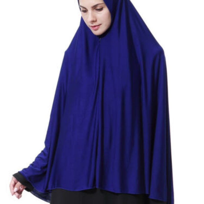 Khimar Prayer Abaya Long Hijab Muslim Women Overhead Scarf Niqab Burqa Islamic